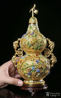 富貴寶瓶 這是現代工藝品 有無收藏價值.請海外七寶老師過目